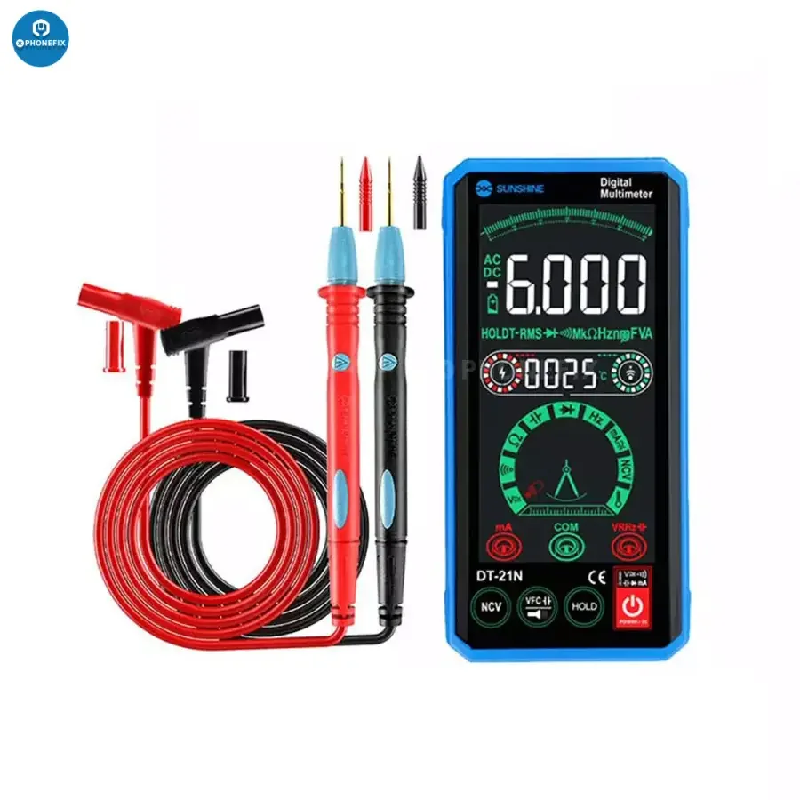 SUNSHINE DT-21N Digital Multimeter Automatic Touch Control Tester - Image 3