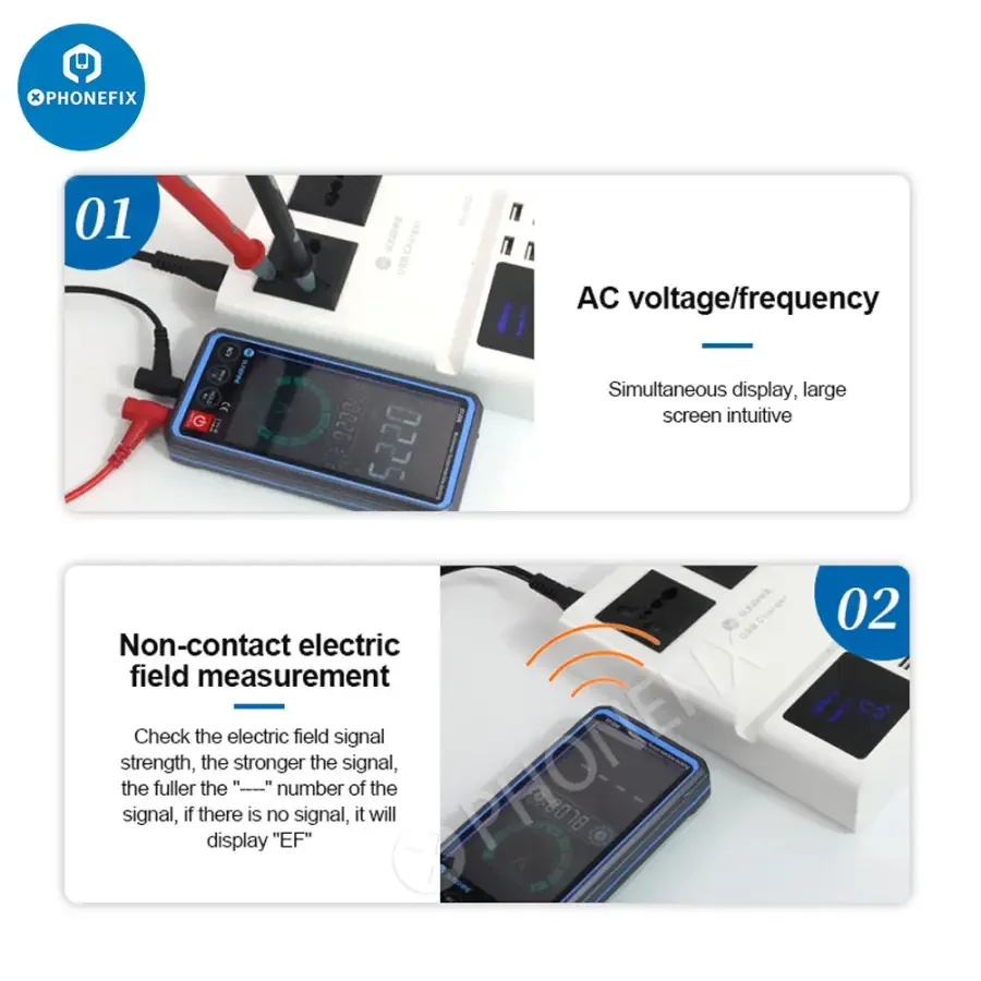 DT-22AI Voice Control Intelligent Multimeter Digital Tester - Image 5