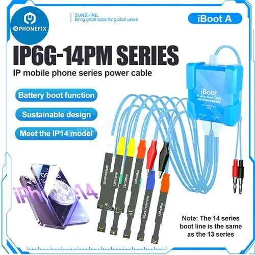 SUNSHINE IBOOT A Power Test Cable For iPhone 6-16 Pro Max - Image 2