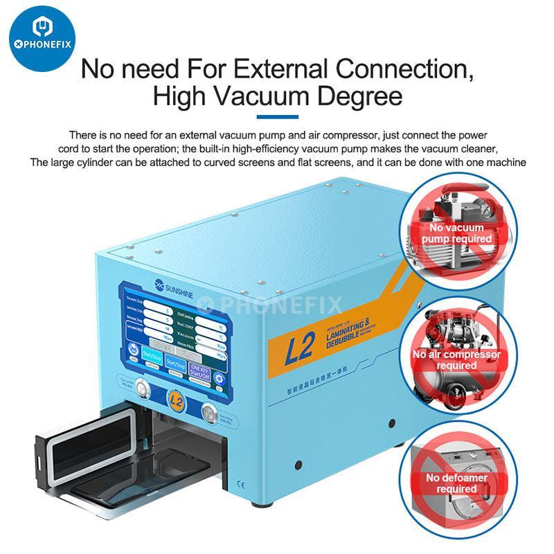 SUNSHINE L2 Intelligent LCD Screen Defoaming All-in-One Machine - Image 4