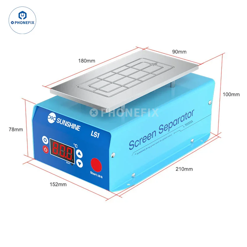 SUNSHINE LS1 Screen Heating Separator Glue Removal Machine - Image 2