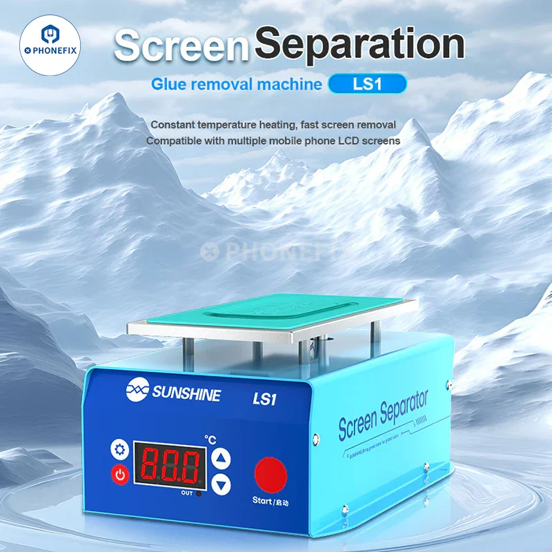 SUNSHINE LS1 Screen Heating Separator Glue Removal Machine - Image 3