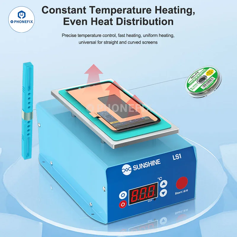 SUNSHINE LS1 Screen Heating Separator Glue Removal Machine - Image 6
