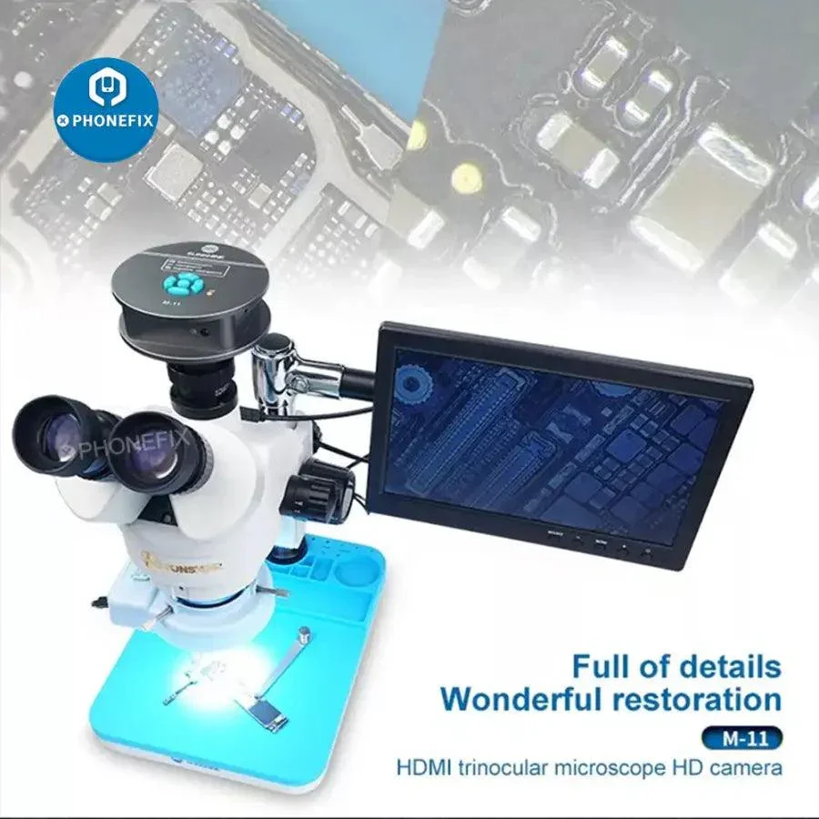 SUNSHINE M-11 4800W HDMI Microscope Camera Panasonic COMS Image Sensor - Image 4