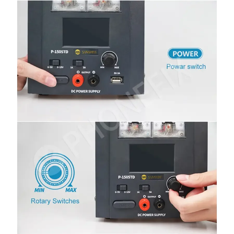 SUNSHINE P-1505TD Intelligent DC Power Supply - Image 12