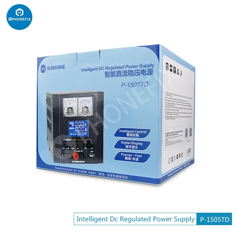 SUNSHINE P-1505TD Intelligent DC Power Supply - Image 2