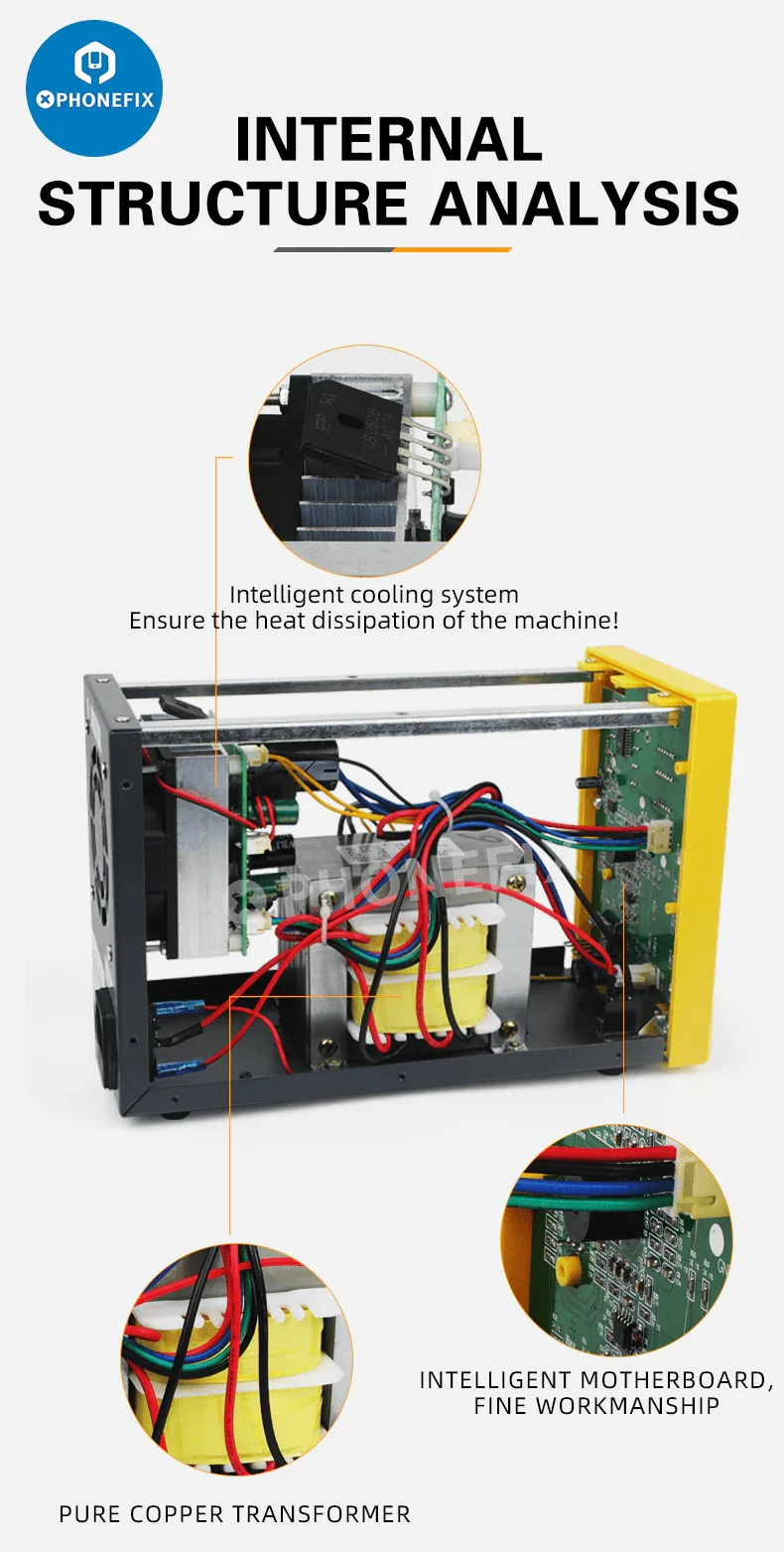 Sunshine P-3005A Digital DC Power Supply 30V 5A - Image 14