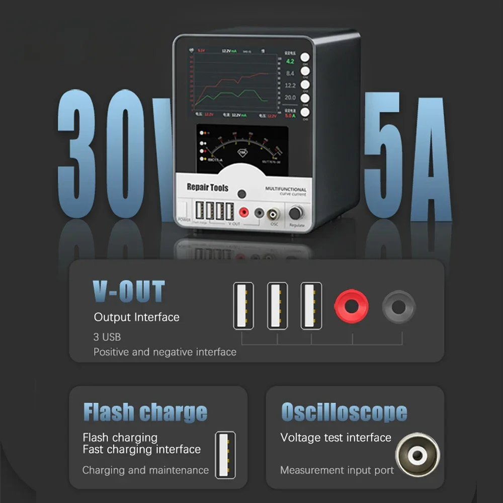 Sunshine P-3005A Digital DC Power Supply 30V 5A - Image 2