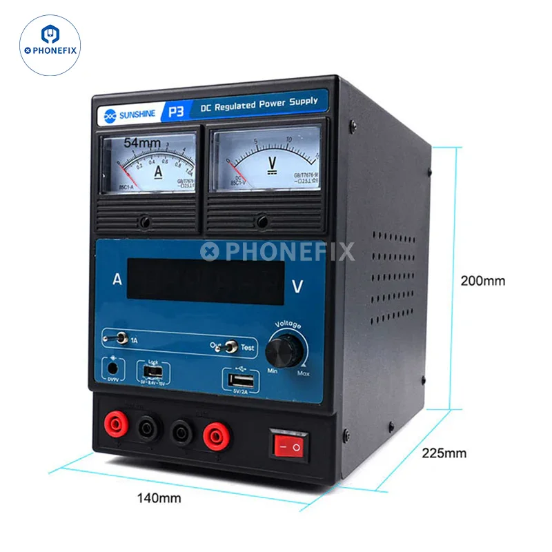 Sunshine P3 DC Regulated Power Supply Dual LED Pointer Display - Image 7