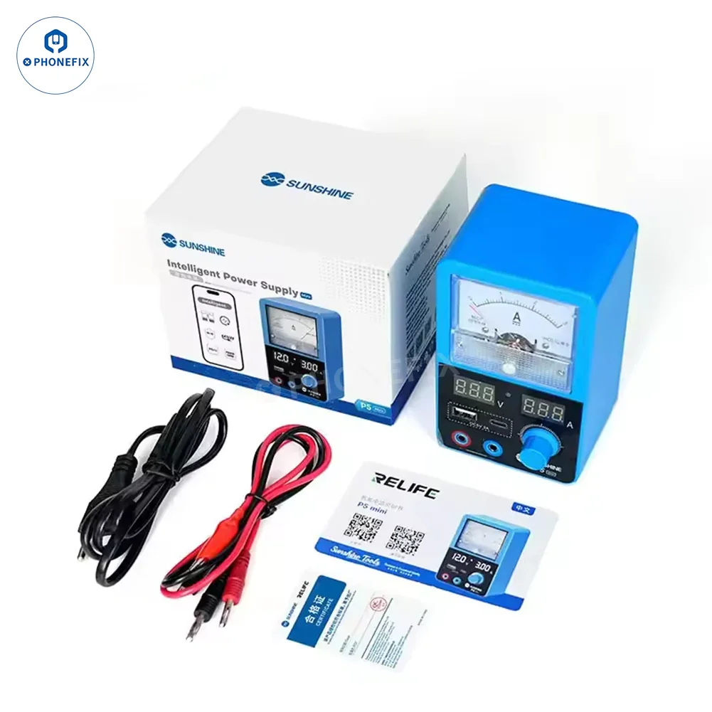 SUNSHINE P5 Mini 5V 3A Smart Power Supply for Mobile Phone Repair - Image 5