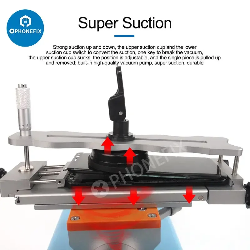 Sunshine S-918F Plus 5 in 1 360° Rotation LCD Edge Screen Separator - Image 2