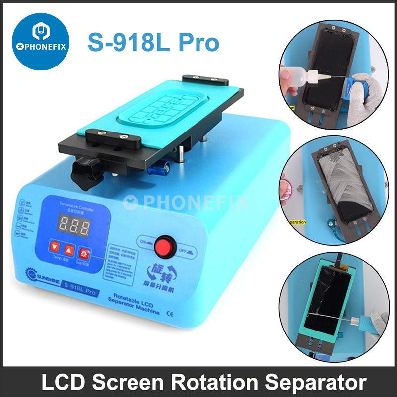 Sunshine S-918L Plus Screen Heating Separator Glue Removal - Image 2