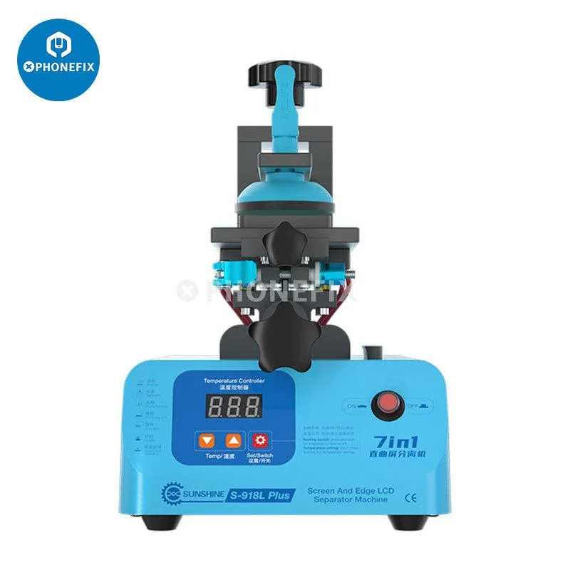 Sunshine S-918L Plus Screen Heating Separator Glue Removal - Image 5
