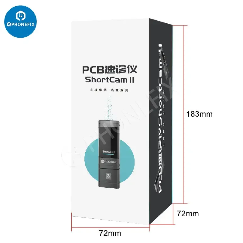 SUNSHINE ShortCam II Thermal Camera PCB Fault Diagnosis Instrument - Image 14