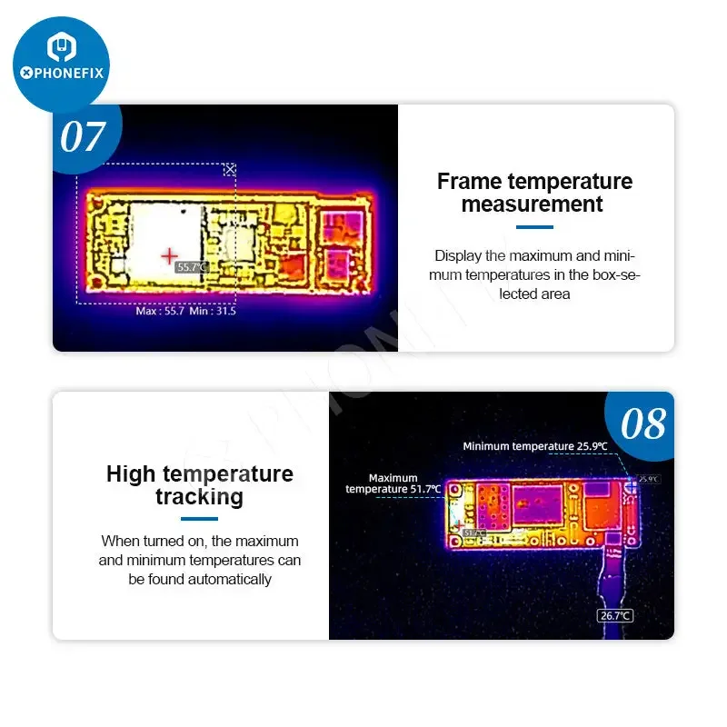 SUNSHINE ShortCam II Thermal Camera PCB Fault Diagnosis Instrument - Image 19