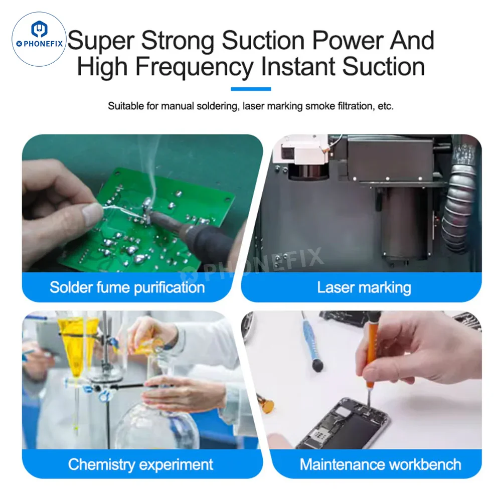 SUNSHINE SS-6604 SS-6605 Soldering Smoke Purifier Fume Extractor - Image 4