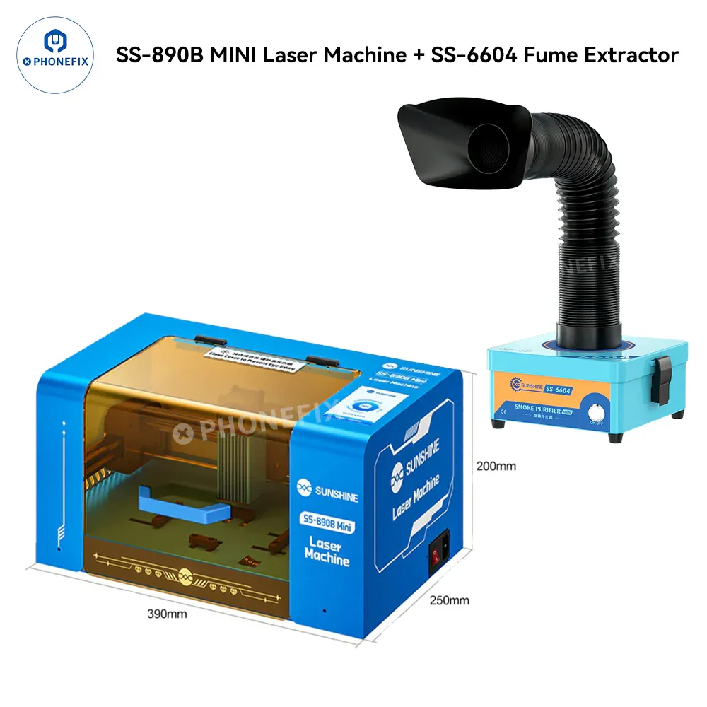 SUNSHINE SS-890B Mini Laser Machine for Phone Bracket/Back Glass Removal - Image 7