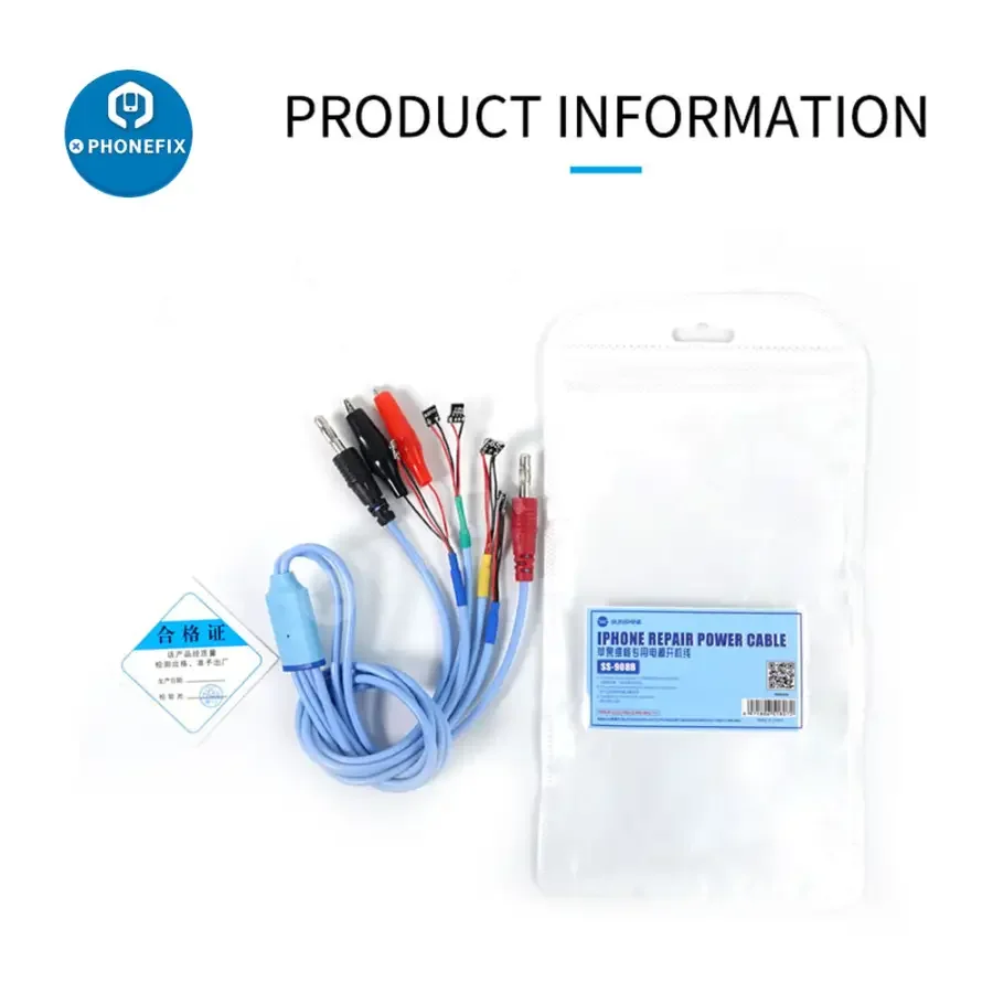 Sunshine SS-908E Repair Power Test Cable For iPhone 7-15 Pro Max - Image 6