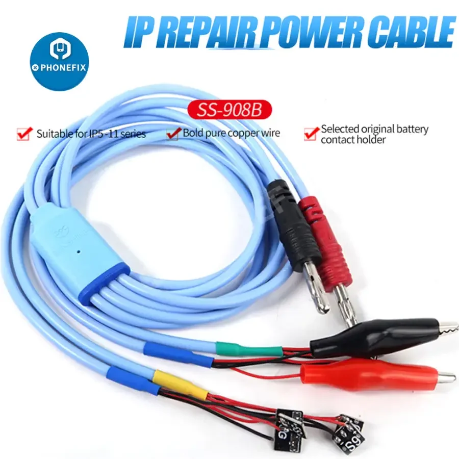 Sunshine SS-908E Repair Power Test Cable For iPhone 7-15 Pro Max - Image 7