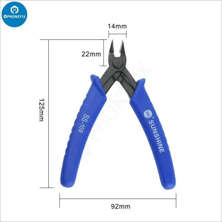 Sunshine SS110 Multi-Function Mini Diagonal Plier Wire Stripper Cutter - Image 12