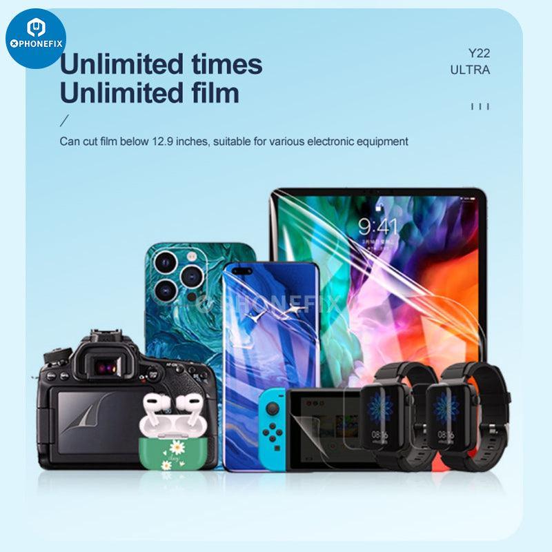 Sunshine Y22 Ultra Unlimited Film Cutting Machine Screen Protector Cutter - Image 4