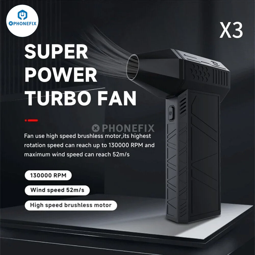 Super Power Turbo Fan Mini Blower Violent Fan 130,000 RPM - Image 2