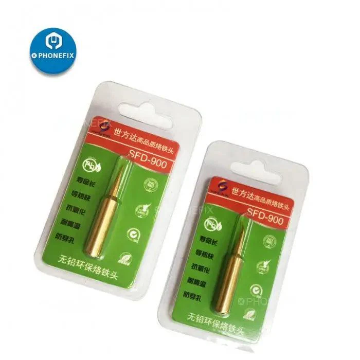 Superfine 900M-T Jumper Wire Solder Iron Tip Fingerprint Repair - Image 8