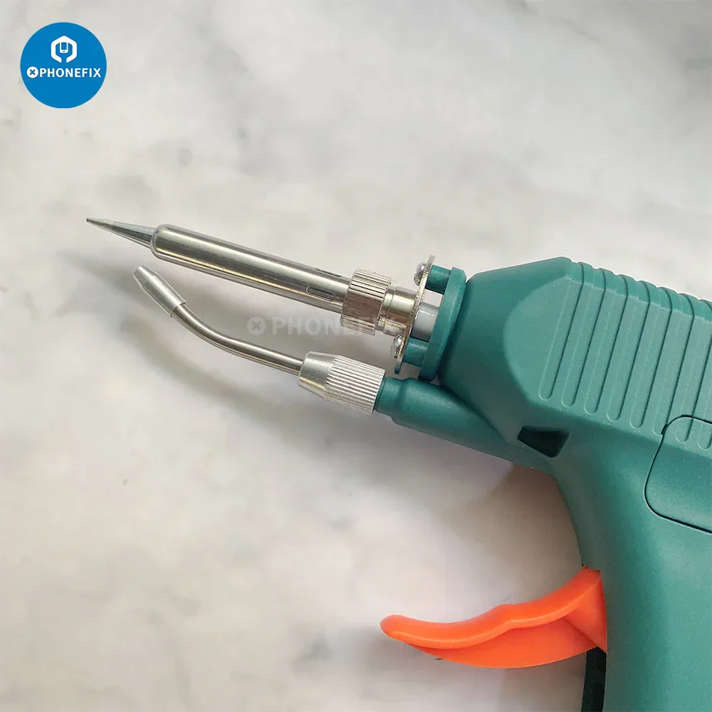 SW-80 Thermostat Soldering Iron With Soldering Tin Feeding Kit 80W - Image 6