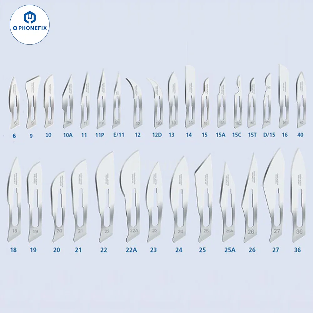 Swann Morton Carbon Steel Surgical Scalpel Knife Blades - Image 6