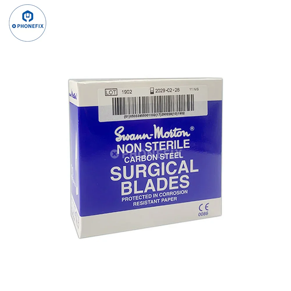 Swann Morton Carbon Steel Surgical Scalpel Knife Blades - Image 7