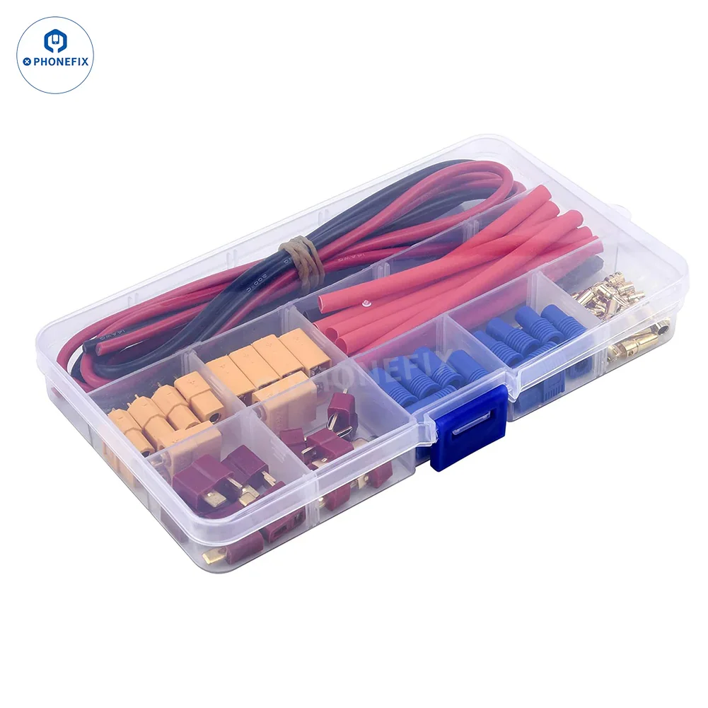T-Plug EC3 XT60 Battery Connector Adapters Set - 52PCS - Image 3
