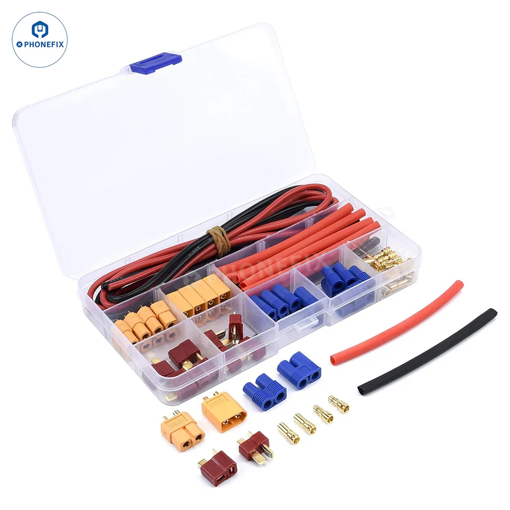 T-Plug EC3 XT60 Battery Connector Adapters Set - 52PCS - Image 4