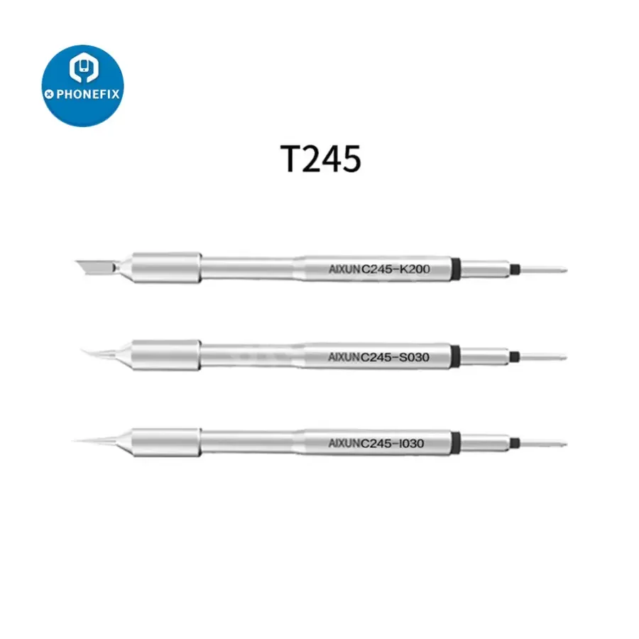T245 Soldering Iron Tip Set Handle Seat For Aixun T3A T3B - Image 3