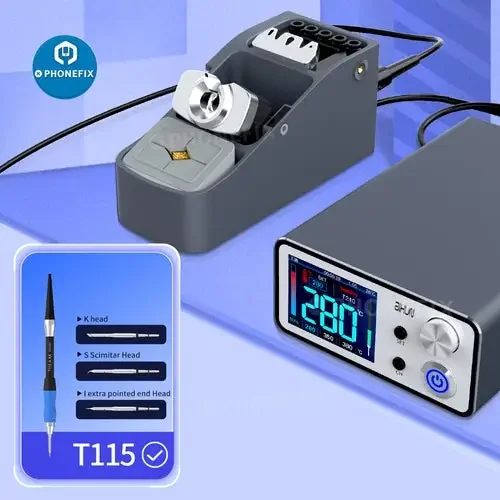 T245 Soldering Iron Tip Set Handle Seat For Aixun T3A T3B - Image 4