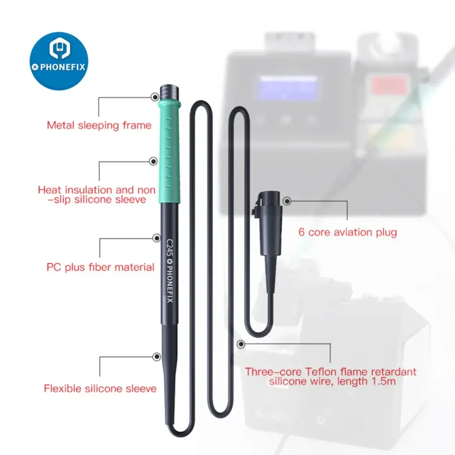 T245 T210 NT115 Handle For JBC CD-2SD 2SHE i2C Soldering Station - Image 6