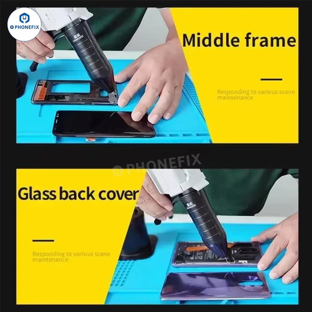 T3 Instant Dissolver iPhone Screen Bezel Frame Back Cover Glue Dispenser - Image 2