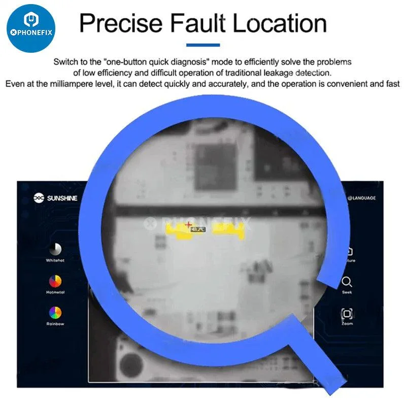 TB-03S Infrared Thermal Camera PCB Fault Rapid Diagnostic Tool - Image 12