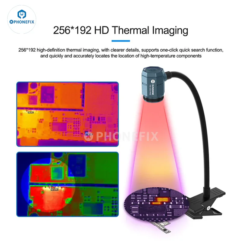 TB-03S Infrared Thermal Camera PCB Fault Rapid Diagnostic Tool - Image 13