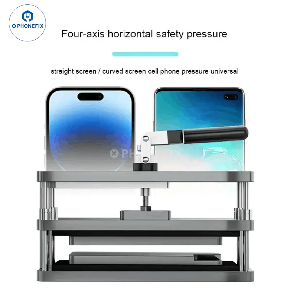 TBK 201A Phone Screen Back Cover Rotating Pressure Holding Mould - Image 2