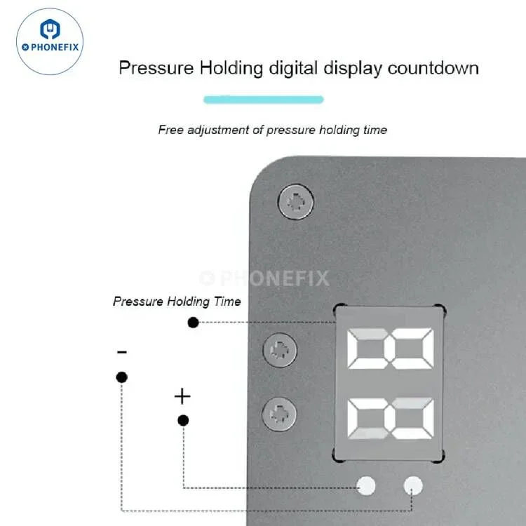 TBK 201A Phone Screen Back Cover Rotating Pressure Holding Mould - Image 5