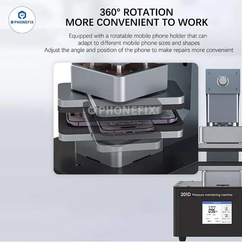 TBK 201D 201P Heating Pressure Machine For Phone Screen Back Cover Bracket - Image 7