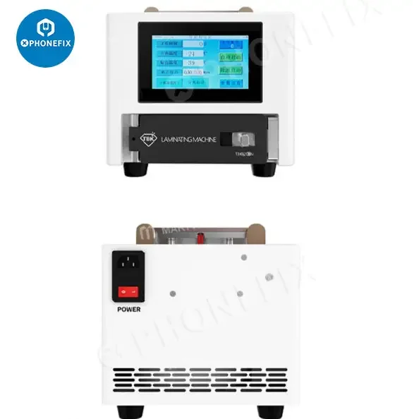 TBK-208M 3 in 1 LCD Separator Laminating Fitting Defoamer Compressor - Image 4