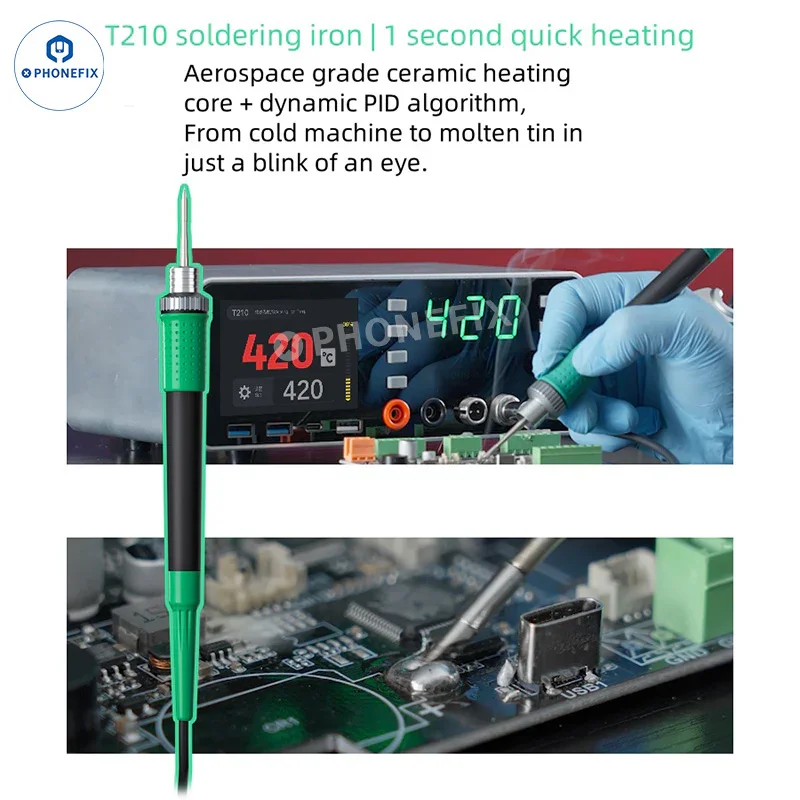 TBK 219 Power Supply C210 Soldering Iron Charger Tester - Image 3