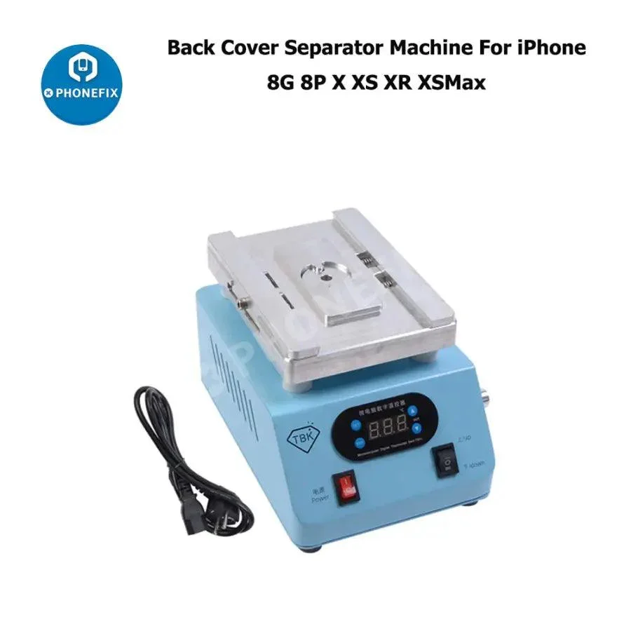 TBK-238 mobile phone Back Cover Separating Machine For iPhone