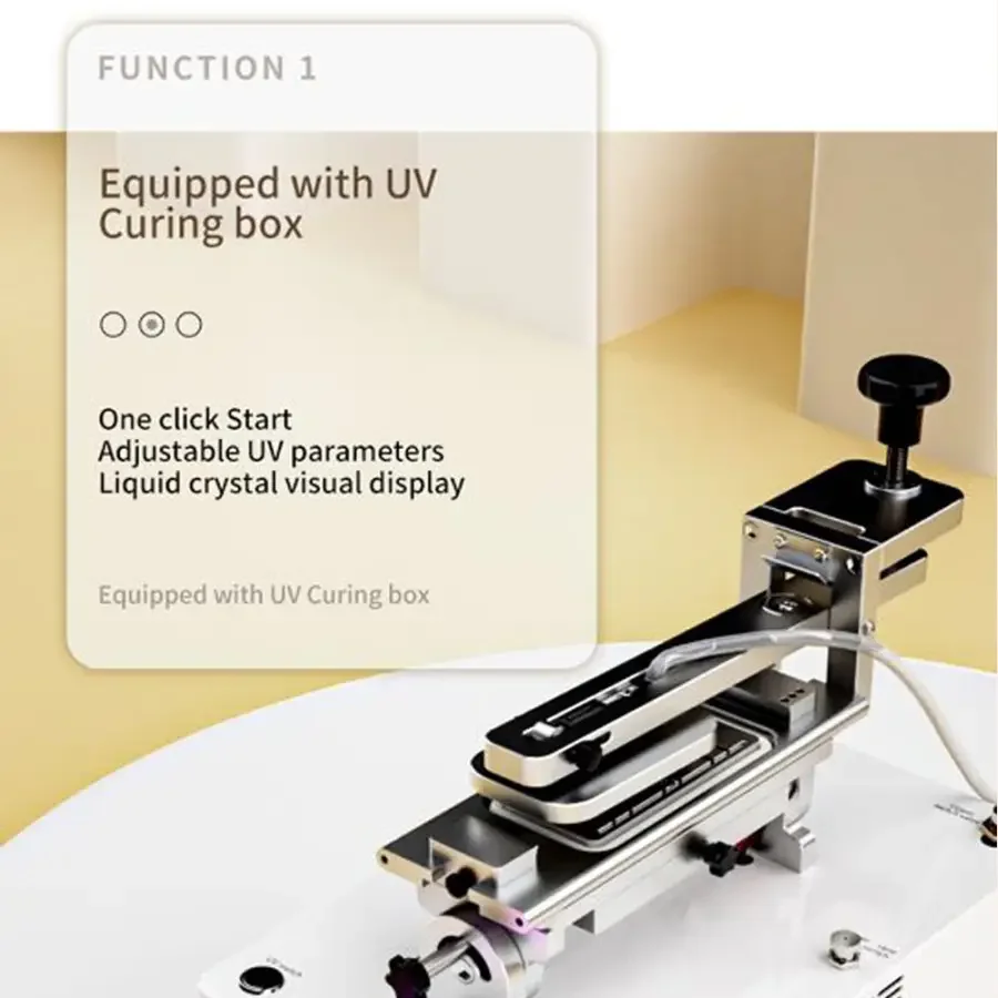 TBK-258S Screen Separator Machine With UV Curing Light Box - Image 8