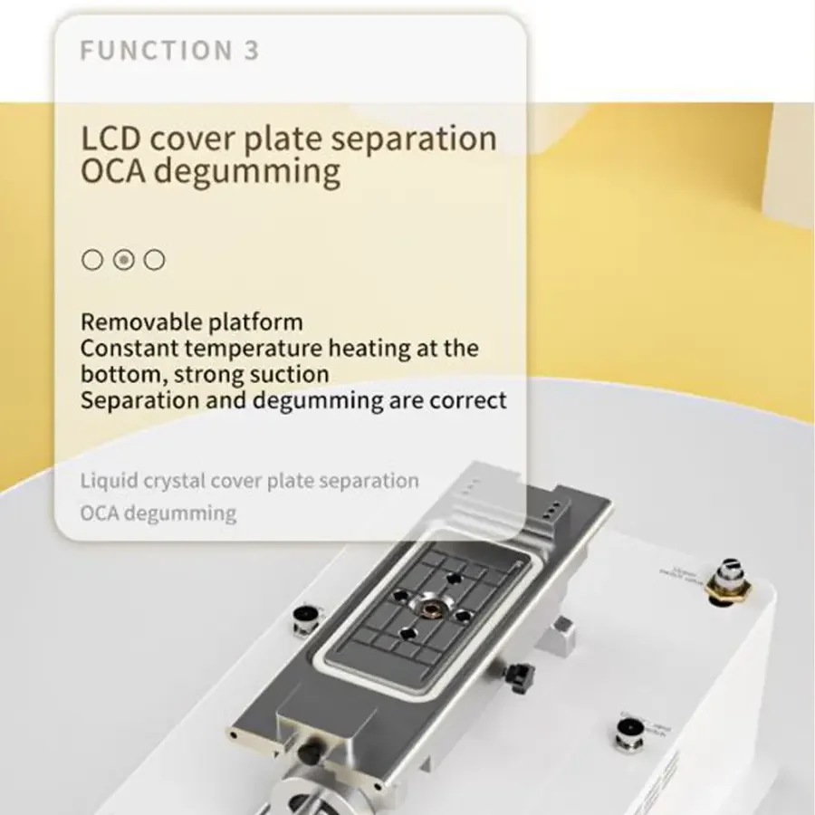 TBK-258S Screen Separator Machine With UV Curing Light Box - Image 9