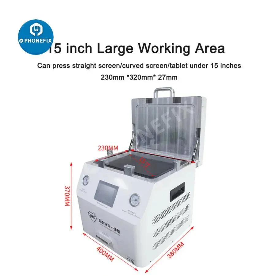 TBK-308A OCA Vacuum Laminating Defoaming UV Curing Integrated Machine - Image 3