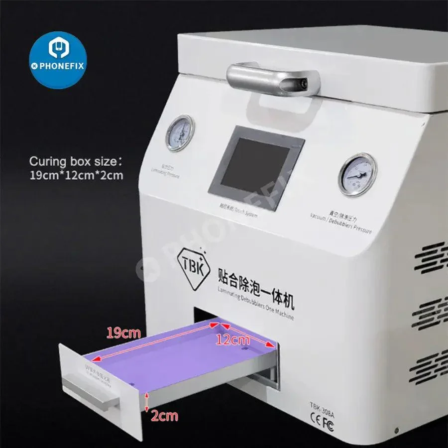 TBK-308A OCA Vacuum Laminating Defoaming UV Curing Integrated Machine - Image 8
