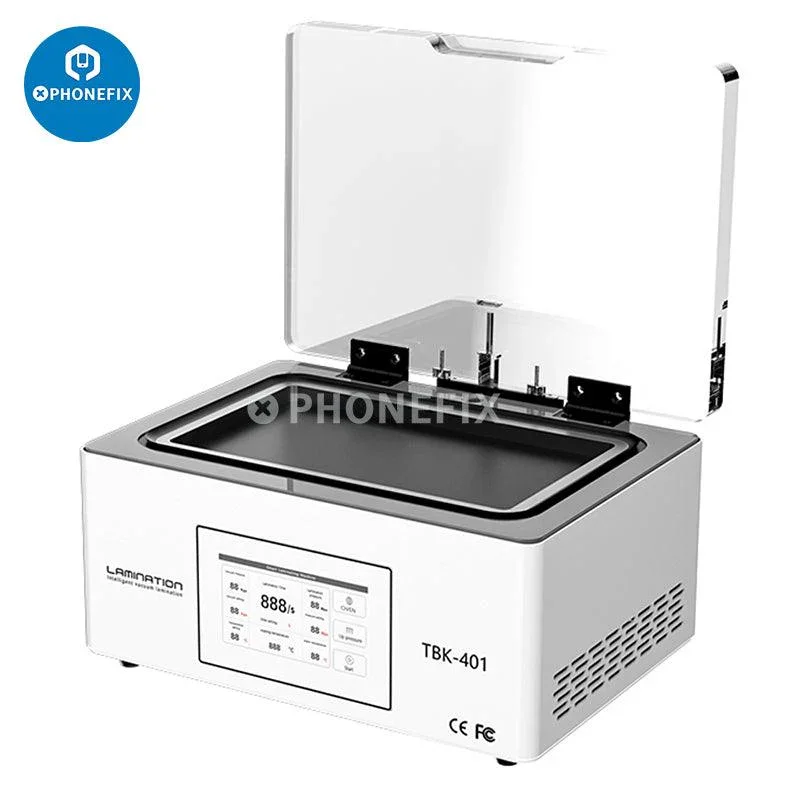TBK 401 LCD Vacuum Laminating Machine Flat Curved Screen Refurbish - Image 3