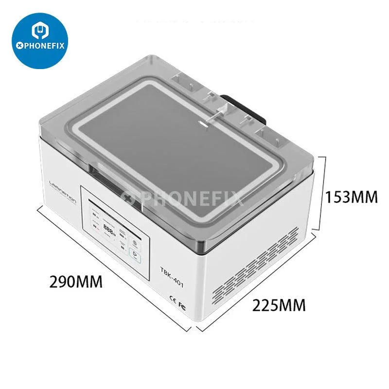 TBK 401 LCD Vacuum Laminating Machine Flat Curved Screen Refurbish - Image 4